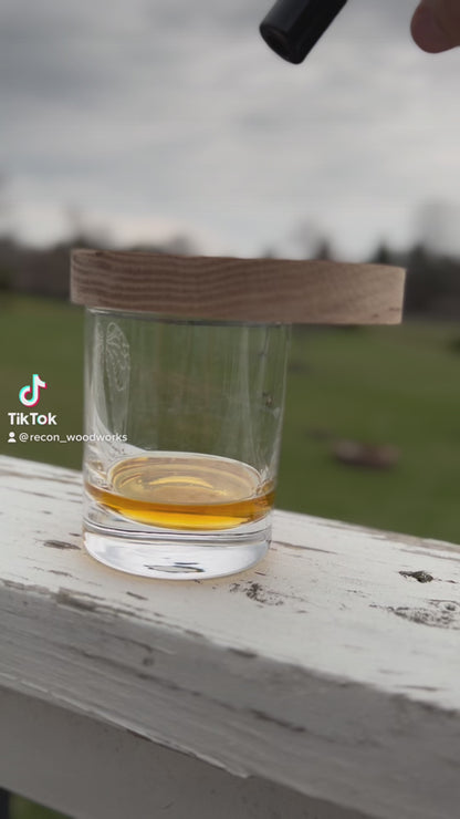 White Oak Whiskey Smoker